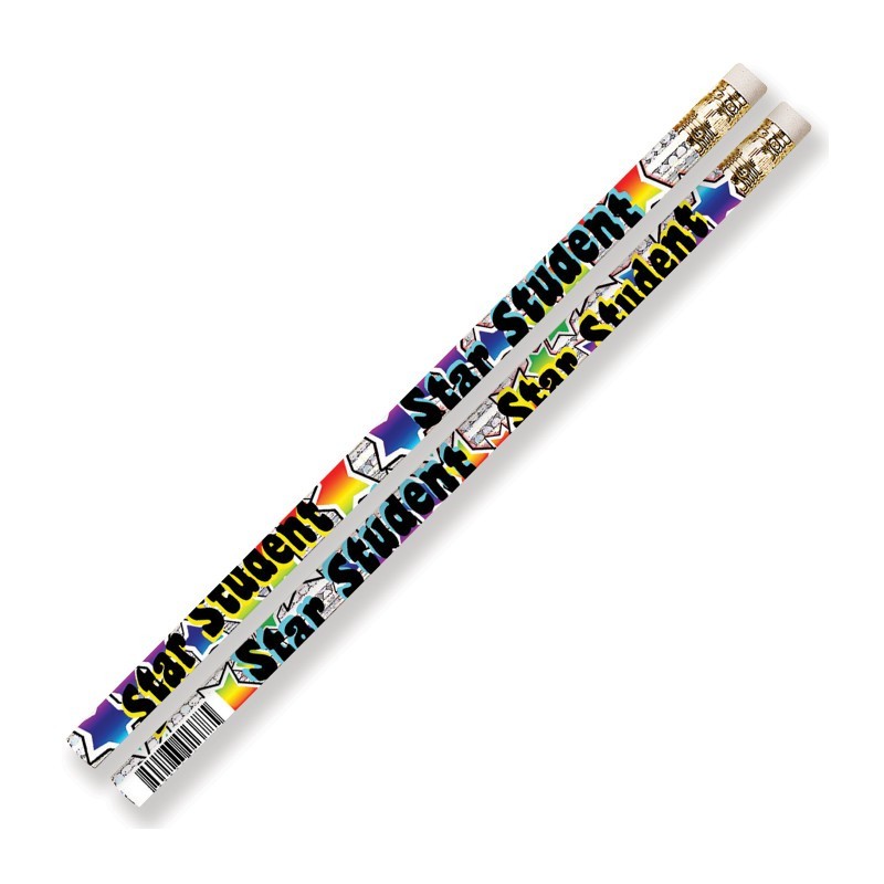 Musgrave Pencil Company Star Student Motivational Pencil, Pack of 144