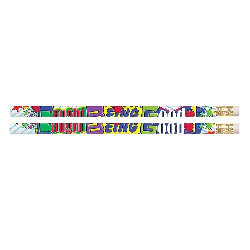 Musgrave Pencil Company Caught Being Good Pencils, 12 Per Pack, 12 Packs