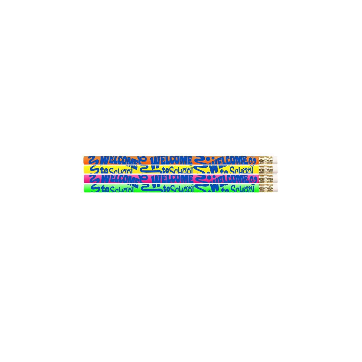 Musgrave Pencil Company Welcome To School Motivational Pencils, 12 Per Pack, 12 Packs