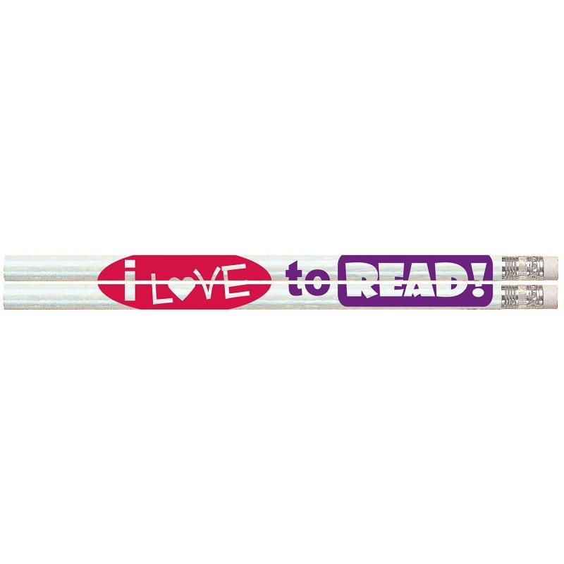 Musgrave Pencil Company I Love to Read! Pencil, Pack of 12