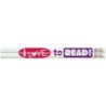 Musgrave Pencil Company I Love to Read! Pencils, 12 Per Pack, 12 Packs