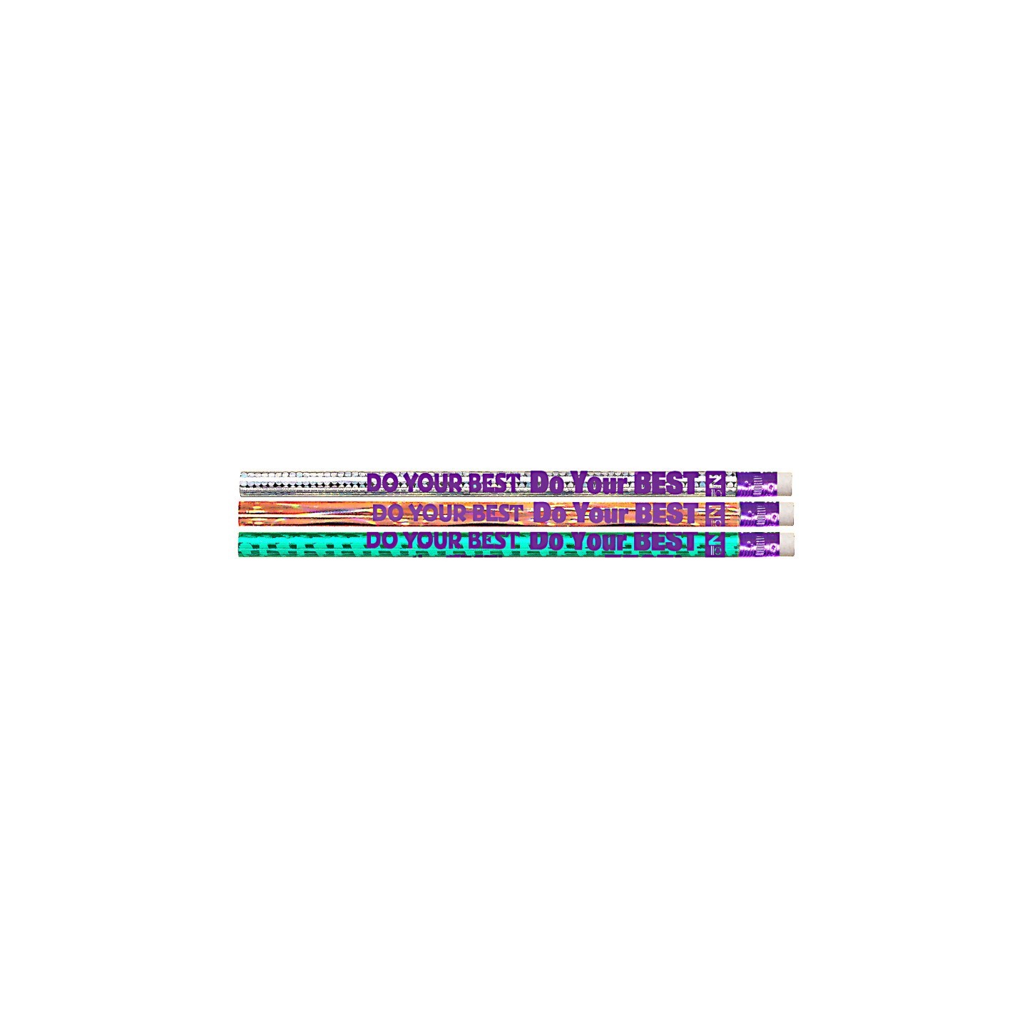 Musgrave Pencil Company Do Your Best On The Test Motivational/Fun Pencils, Pack of 144