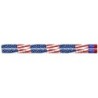 Musgrave Pencil Company Flags & Fireworks Pencil, 12 Per Pack, 12 Packs