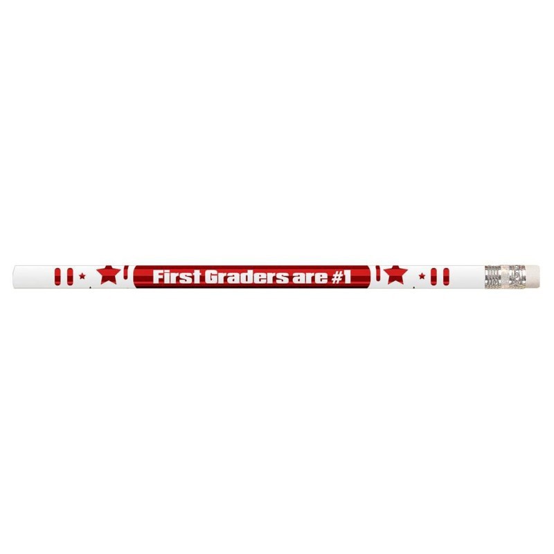Musgrave Pencil Company 1st Graders Are #1 Motivational Pencils, Pack of 12