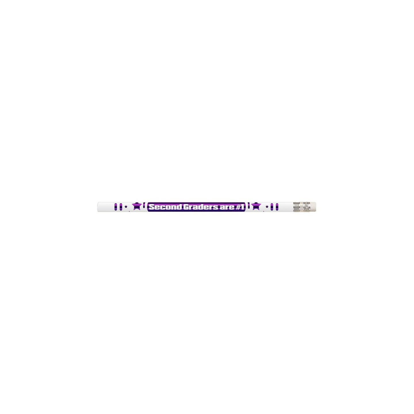 Musgrave Pencil Company 2nd Graders Are #1 Motivational Pencils, Pack of 12
