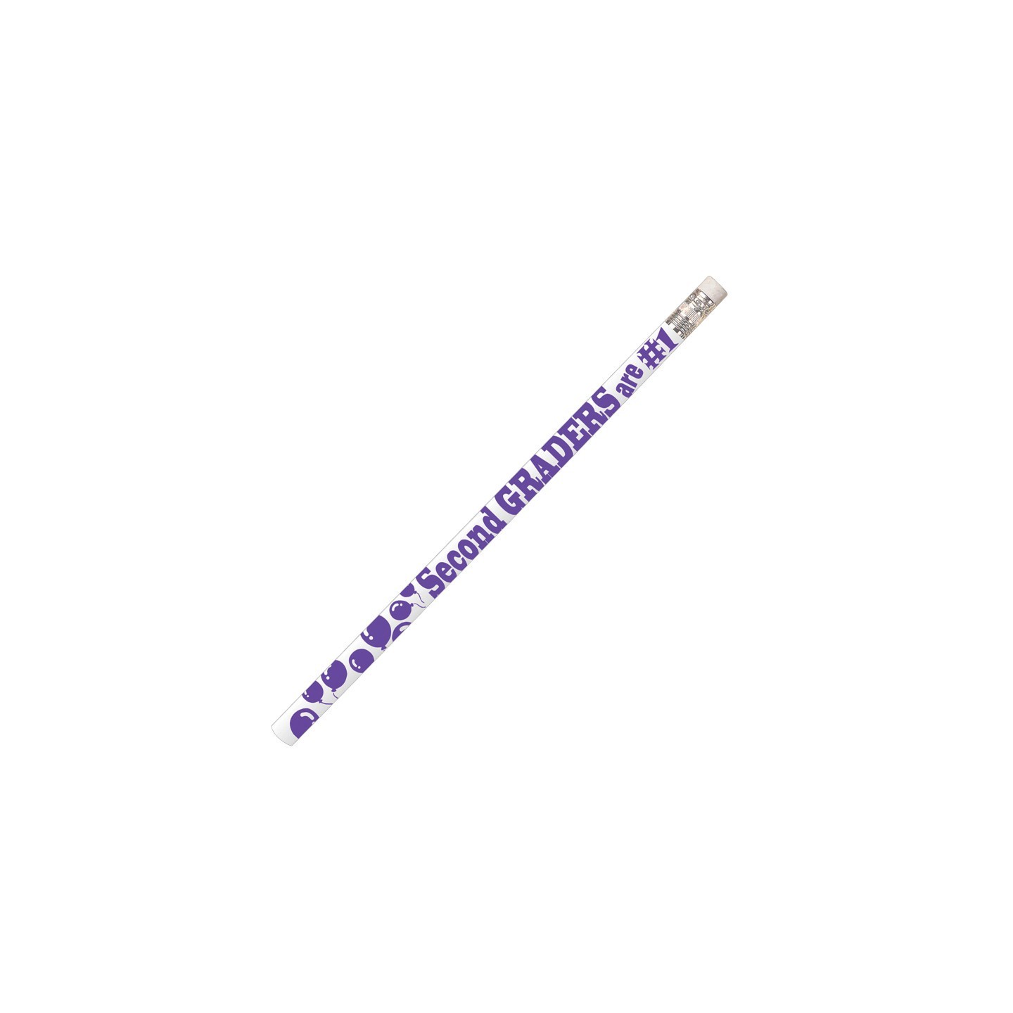 Musgrave Pencil Company 2nd Graders Are #1 Motivational Pencils, 12 Per Pack, 12 Packs