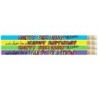 Musgrave Pencil Company Happy Birthday Wishes Pencil, 12 Per Pack, 12 Packs