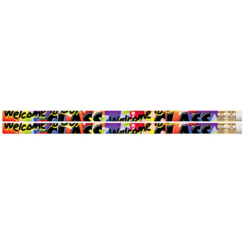 Musgrave Pencil Company Welcome To Our Class Motivational Pencils, Pack of 12