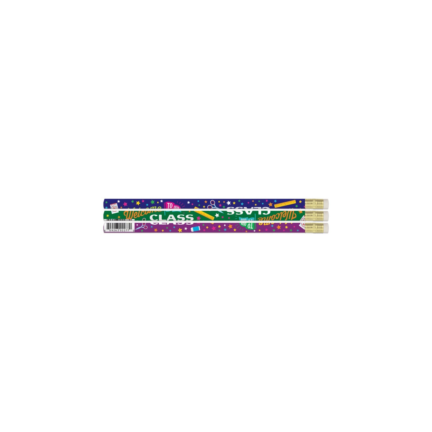 Musgrave Pencil Company Welcome To Our Class Motivational Pencils, 12 Per Pack, 12 Packs