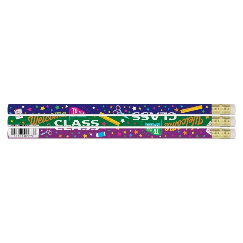 Musgrave Pencil Company Welcome To Our Class Motivational Pencils, Pack of 144