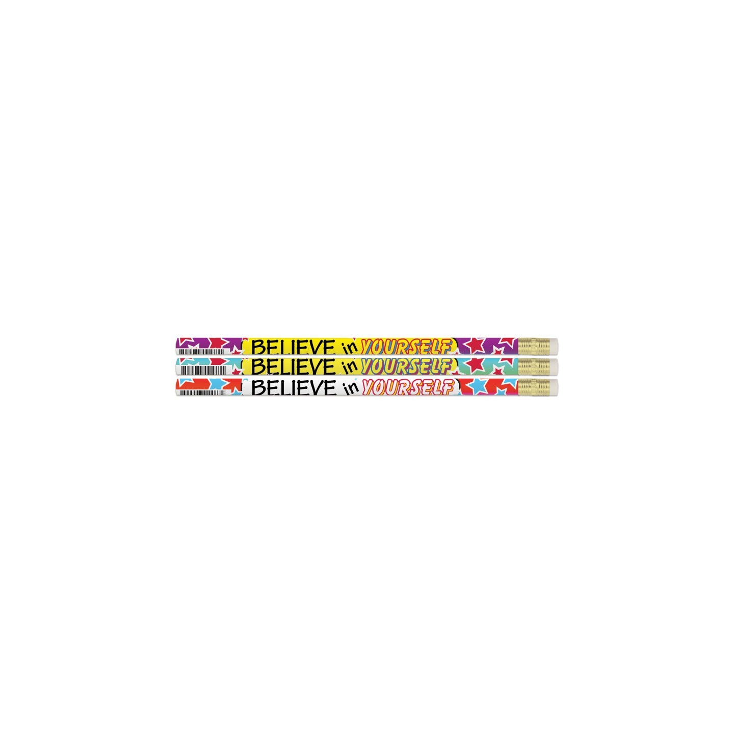 Musgrave Pencil Company Believe In Yourself Motivational Pencil, Pack of 144