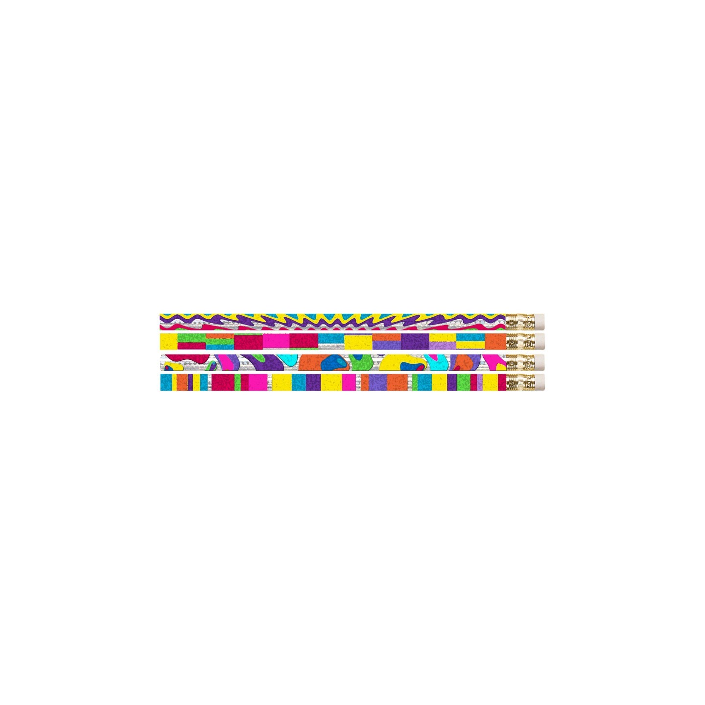 Musgrave Pencil Company Watercolors Motivational/Fun Pencils, 12 Per Pack, 12 Packs
