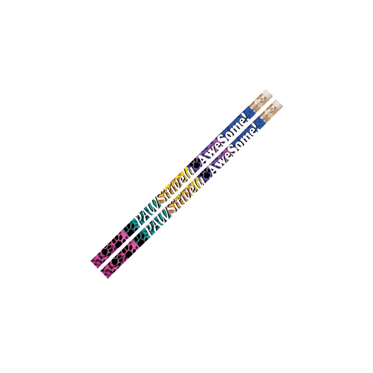 Musgrave Pencil Company Pawsitively Awesome Motivational Pencil, Pack of 144
