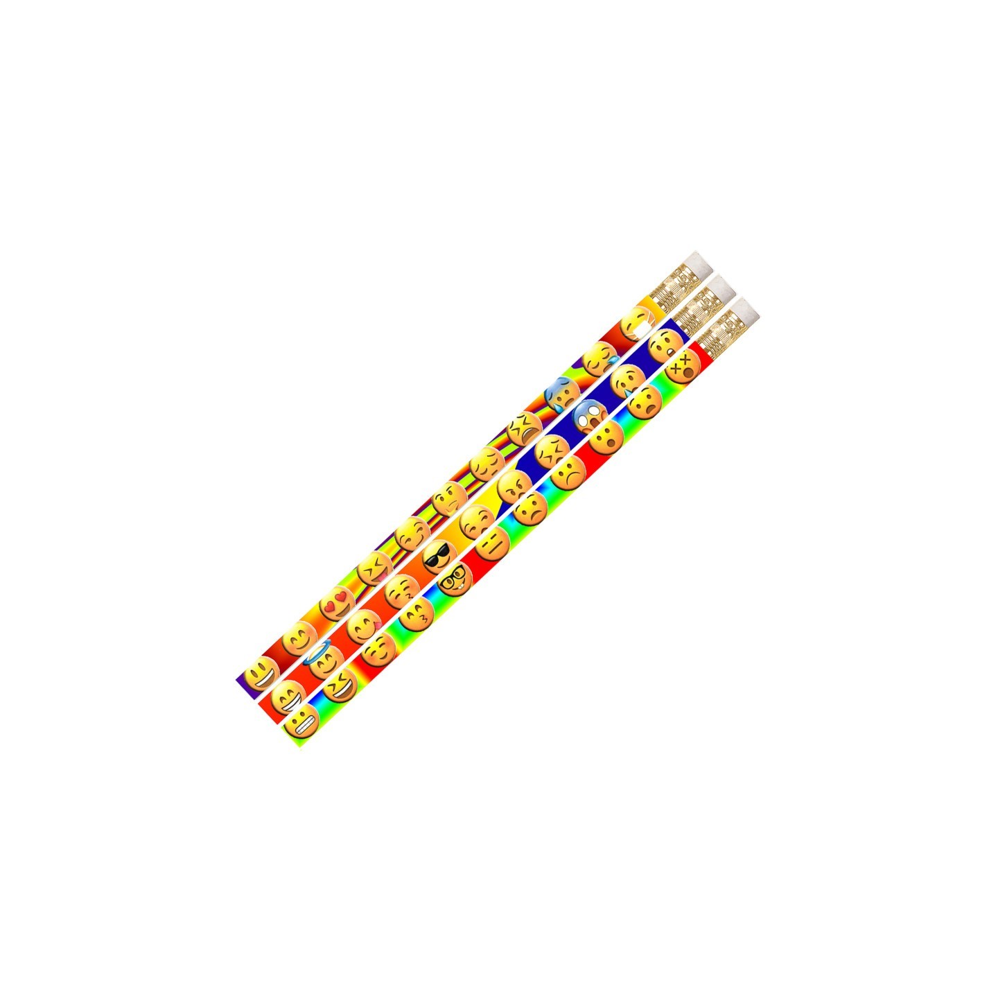 Musgrave Pencil Company Emotion Icons Motivational Pencil, Pack of 12