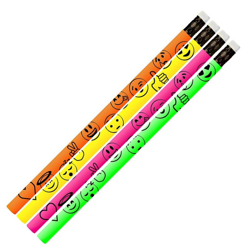 Musgrave Pencil Company Everyday Emotion Icons Pencil, Pack of 12