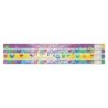 Musgrave Pencil Company Happy Birthday Rainbow Pencil, 12 Per Pack, 12 Packs