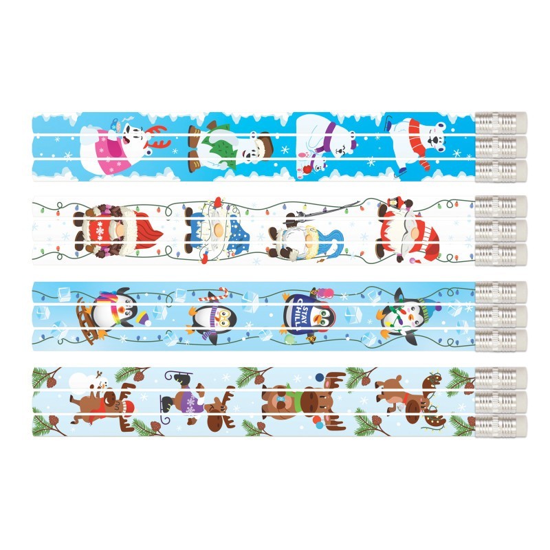 Musgrave Pencil Company Winter Adventure Pencil, Box of 144
