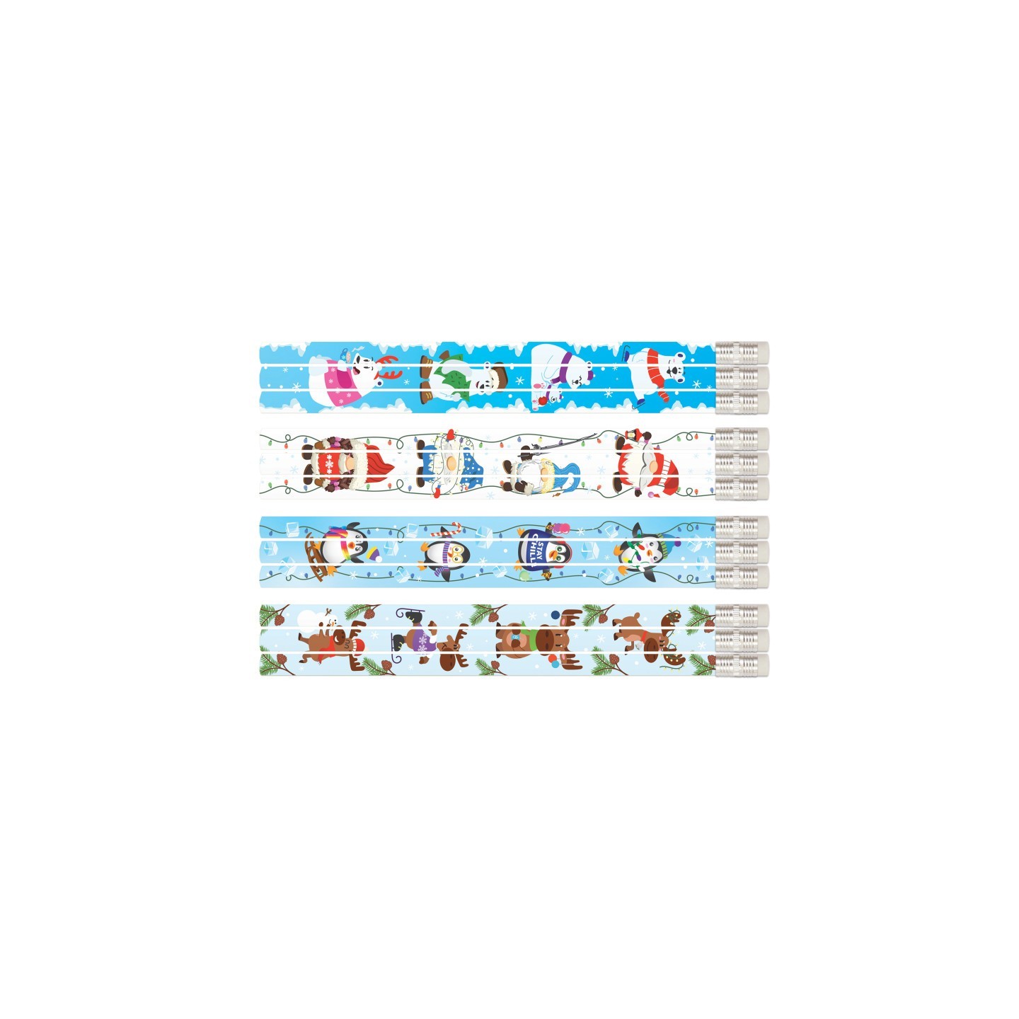 Musgrave Pencil Company Winter Adventure Pencil, Box of 144