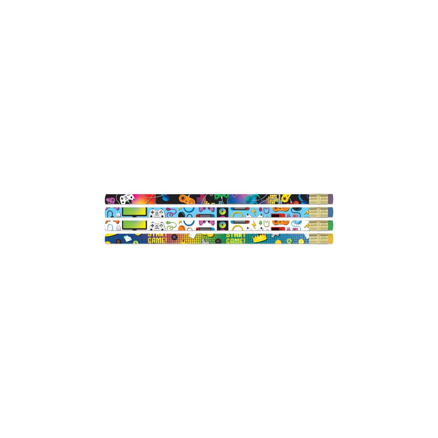Musgrave Pencil Company Game On Pencils, Pack of 12