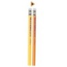 Musgrave Pencil Company Finger Fitter Pencils with Eraser, 12 Per Pack, 3 Packs
