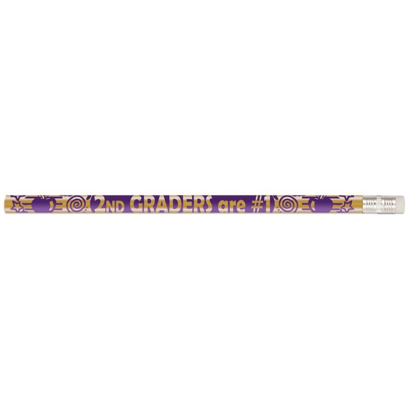 Musgrave Pencil Company 2nd Graders Are #1 Pencils, 12 Per Pack, 12 Packs