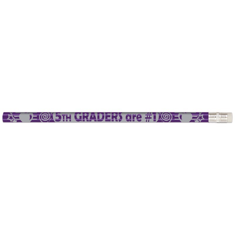 Musgrave Pencil Company 5th Graders Are #1 Pencils, Pack of 12