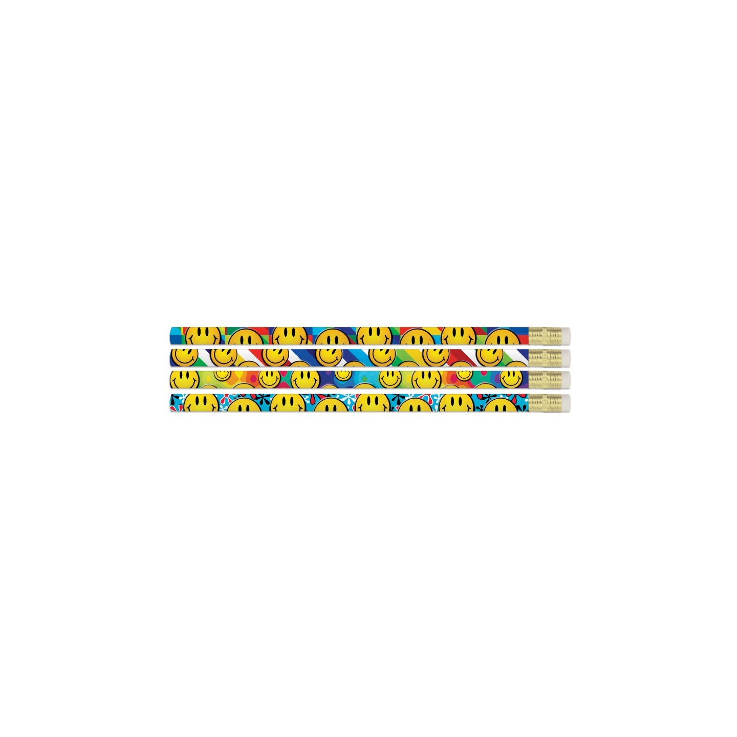 Musgrave Pencil Company Smiley Sensations Pencils, 12 Per Pack, 12 Packs