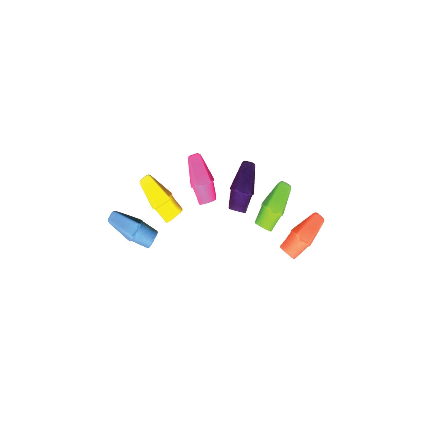 Musgrave Pencil Company Wedgecap Erasers, 144 Per Pack, 2 Packs