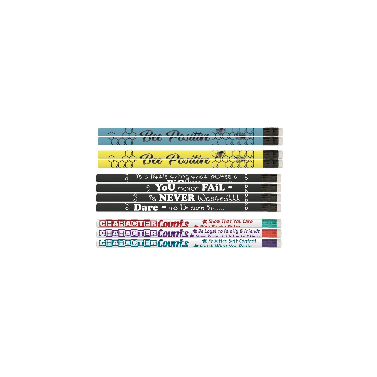 Musgrave Pencil Company Teacher Character Pencils Assortment, Pack of 144