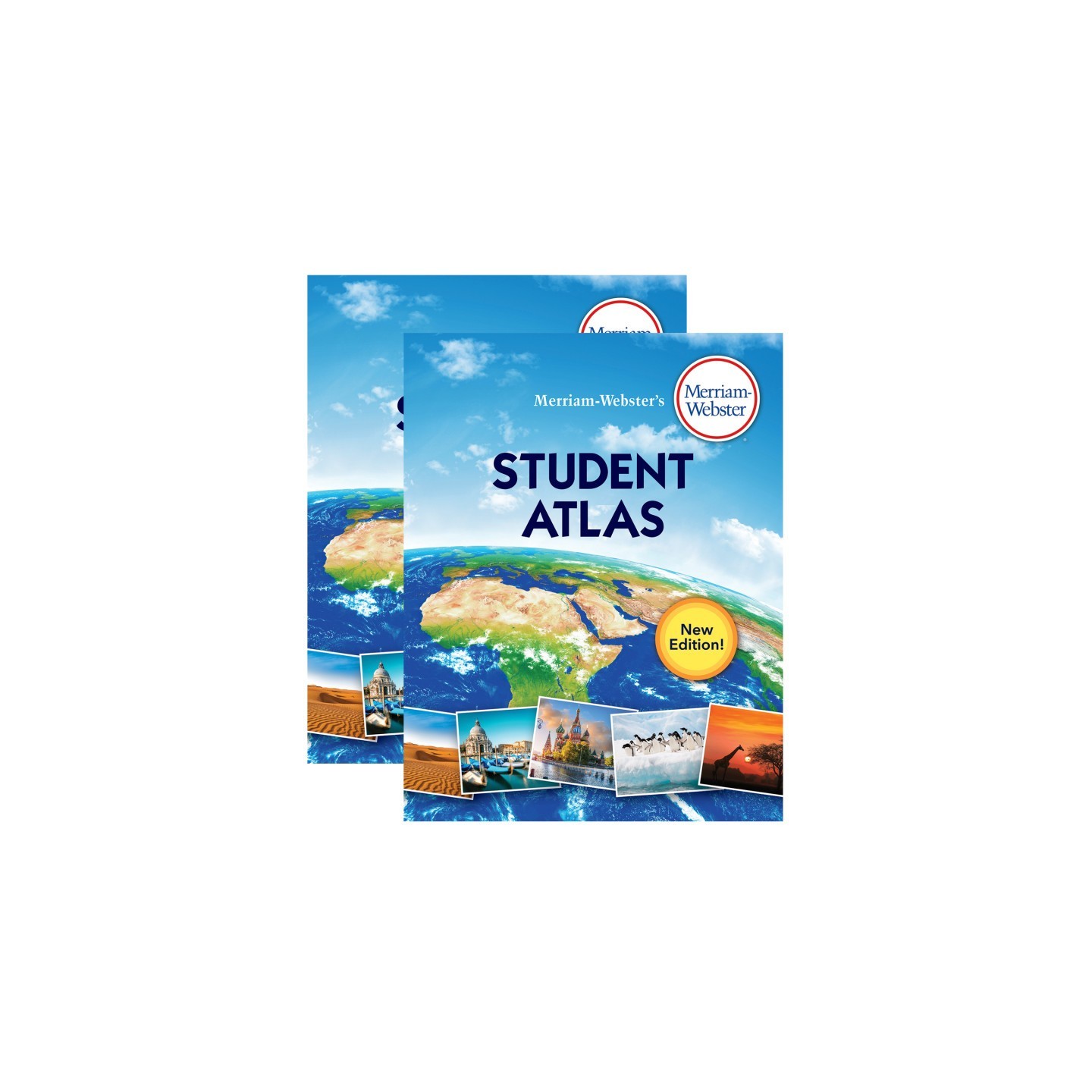 Merriam-Webster Merriam-Webster's Student Atlas, Pack of 2