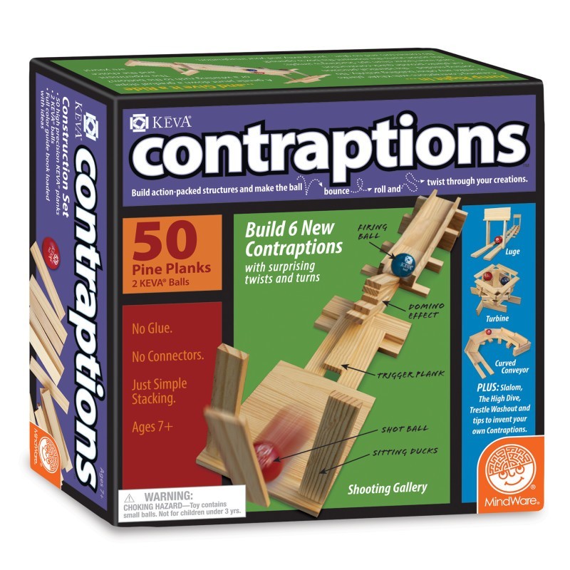 MindWare® KEVA® Contraptions Plank Building Set, 50 Pieces