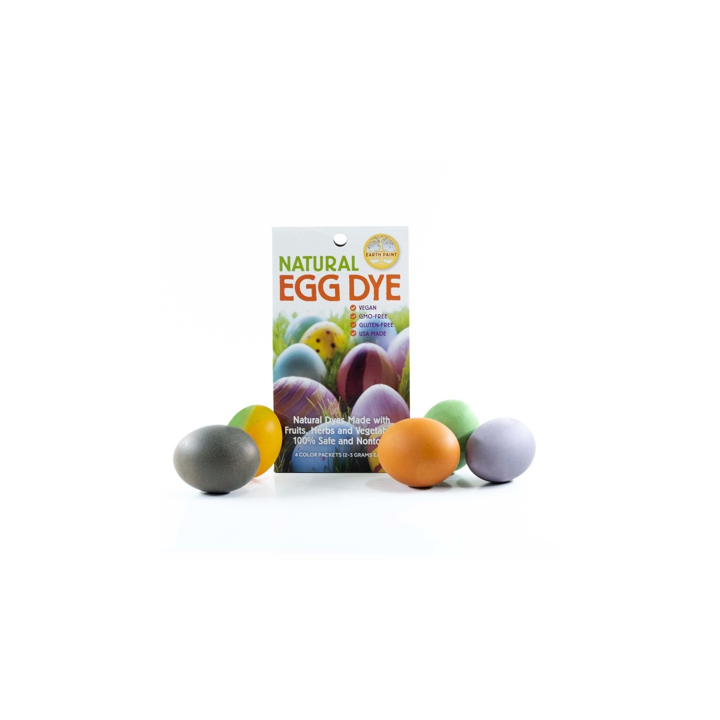 Natural Earth Paint Natural Egg Dye Kit