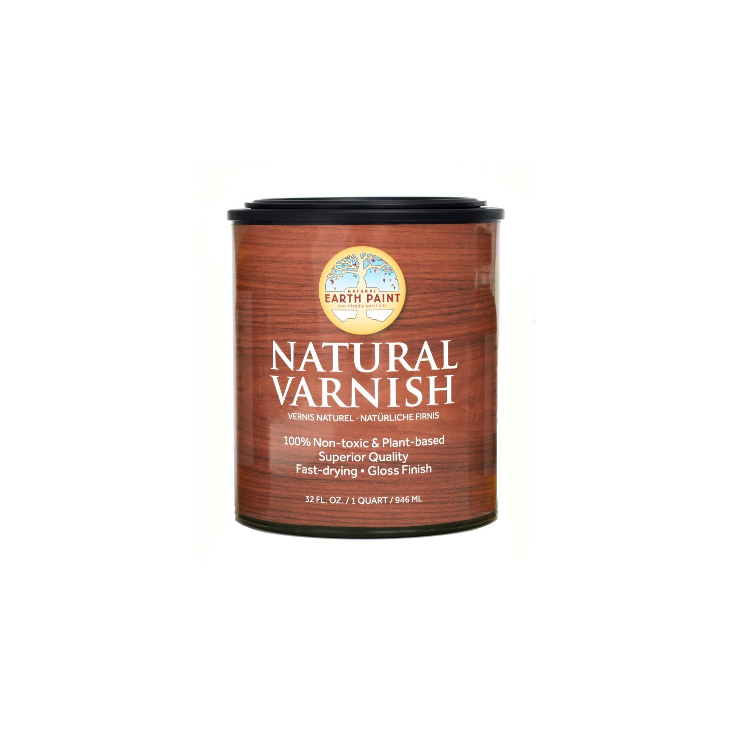 Natural Earth Paint Natural Varnish, 32 oz
