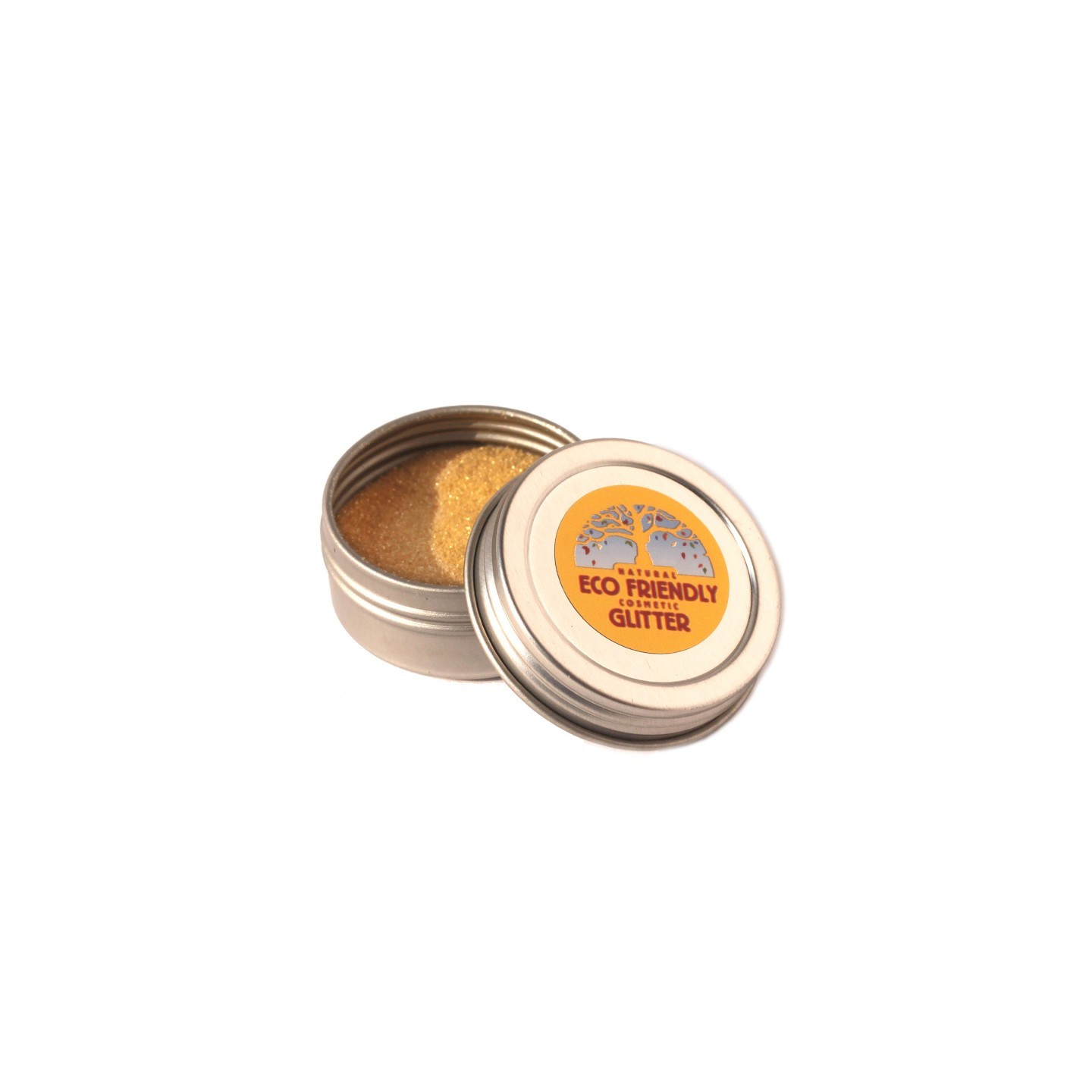 Natural Earth Paint Eco-Friendly Cosmetic Glitter, Gold