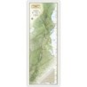 National Geographic Appalachian Trail Map, In Gift Box, 18" x 48"