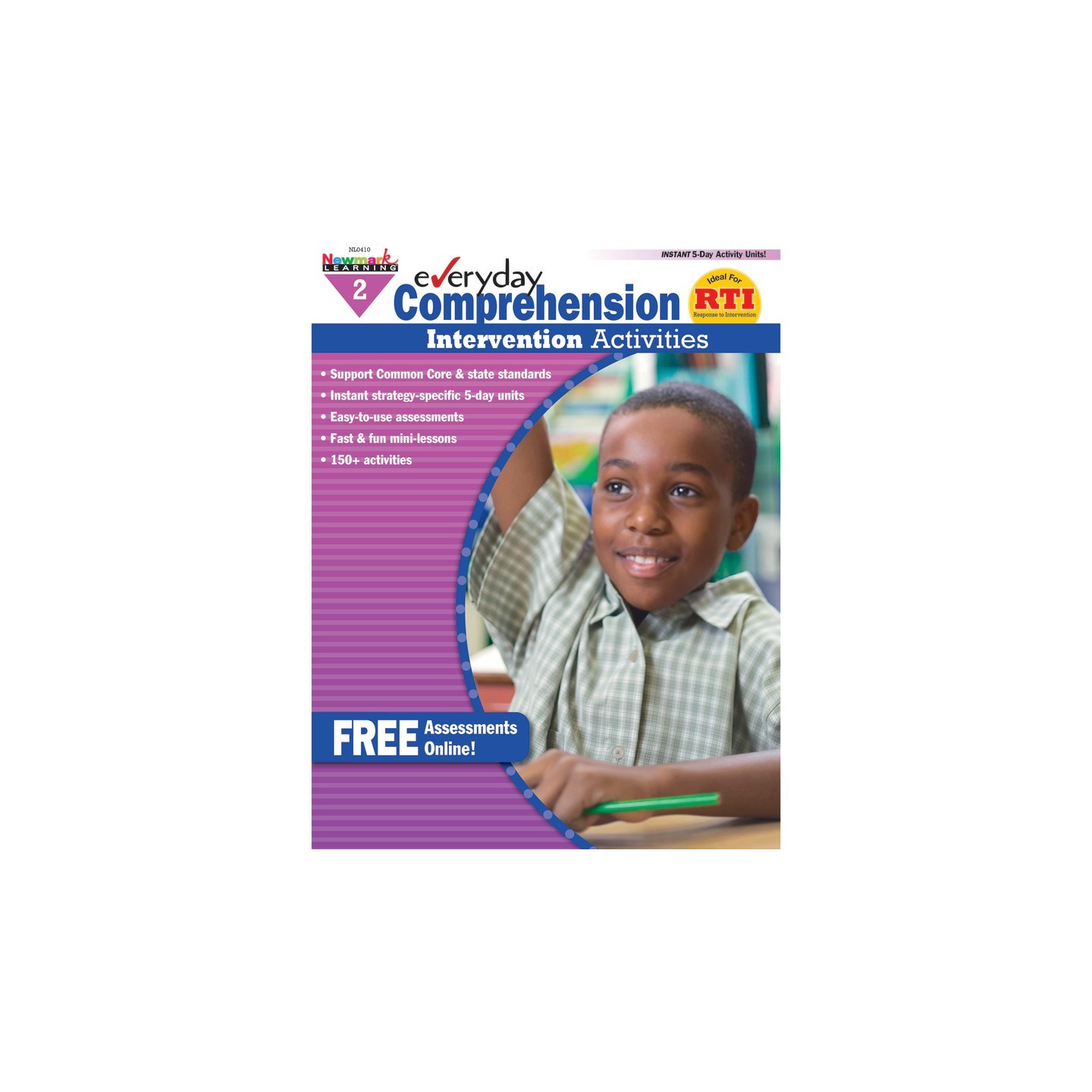 Newmark Learning Everyday Comprehension Intervention Activities Book, Grade 2
