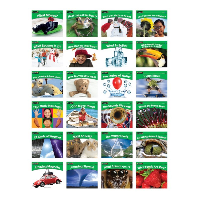 Newmark Learning Rising Reader Science, Single-Copy, Set Volumes 1 and 2, Set of 24