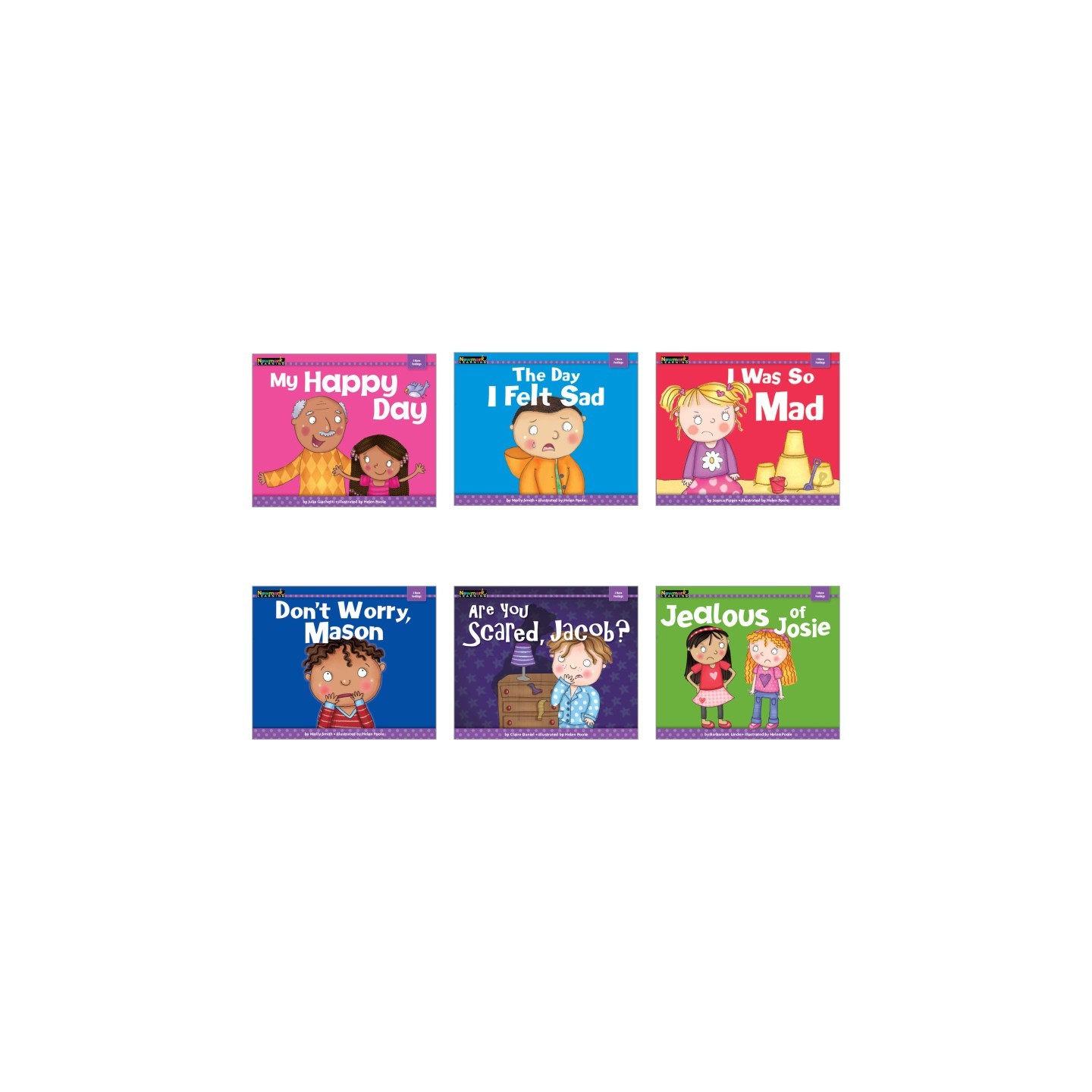 Newmark Learning MySELF Reader, I Have Feelings, Small Book, Set of 6
