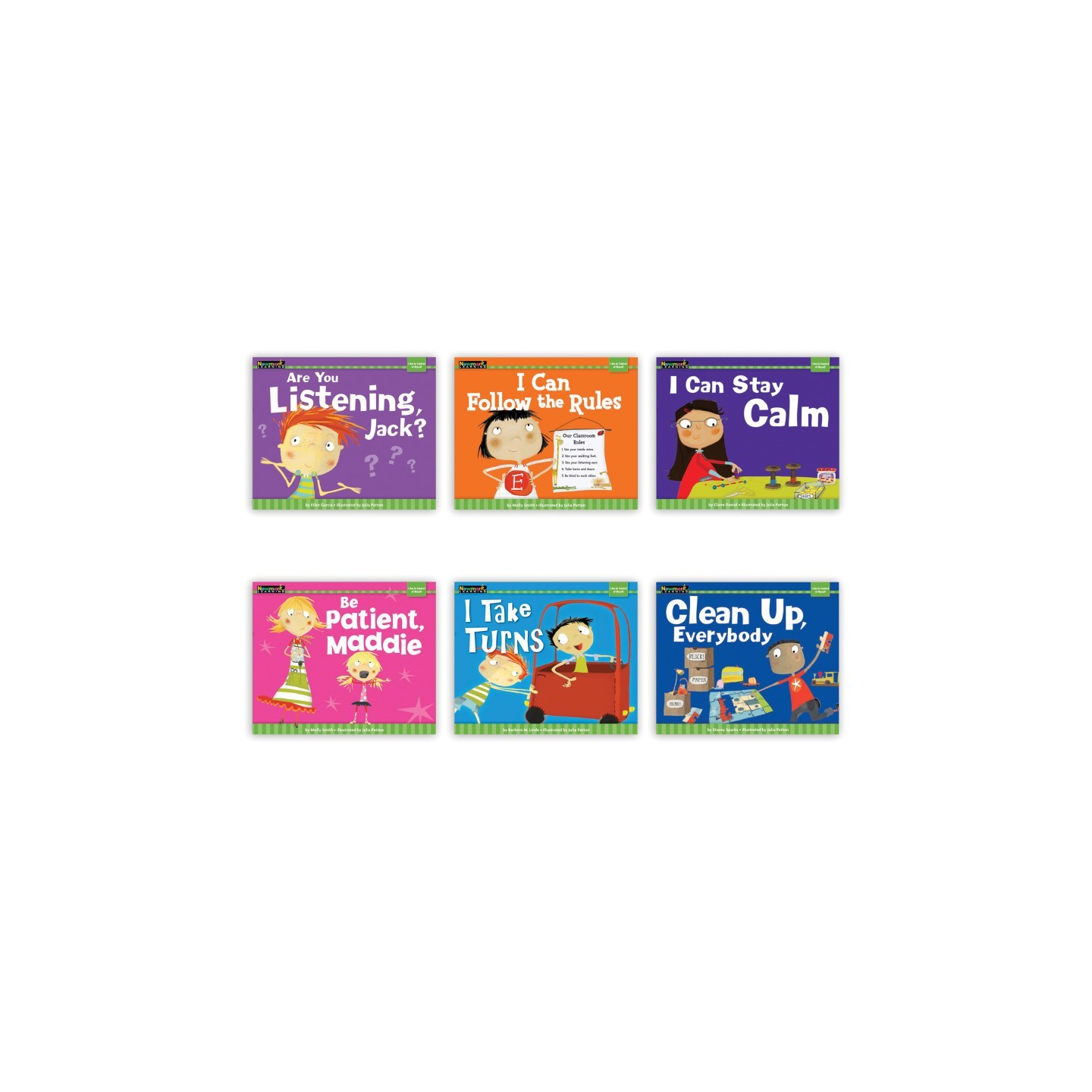 Newmark Learning MySELF Reader, I Am in Control of Myself, Small Book, Set of 6