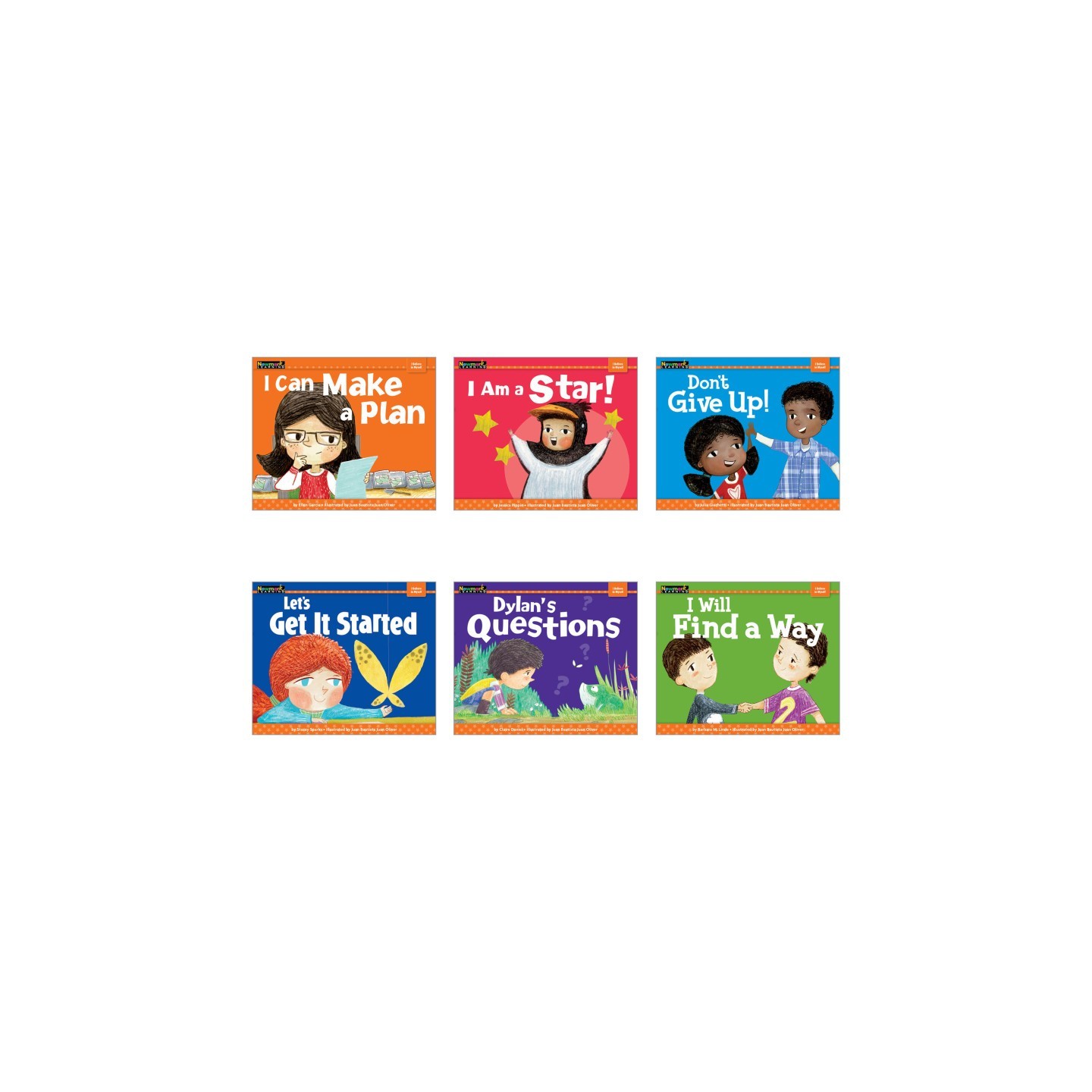 Newmark Learning MySELF Reader, I Believe in Myself, Small Book, Single Copy Set, Set of 6