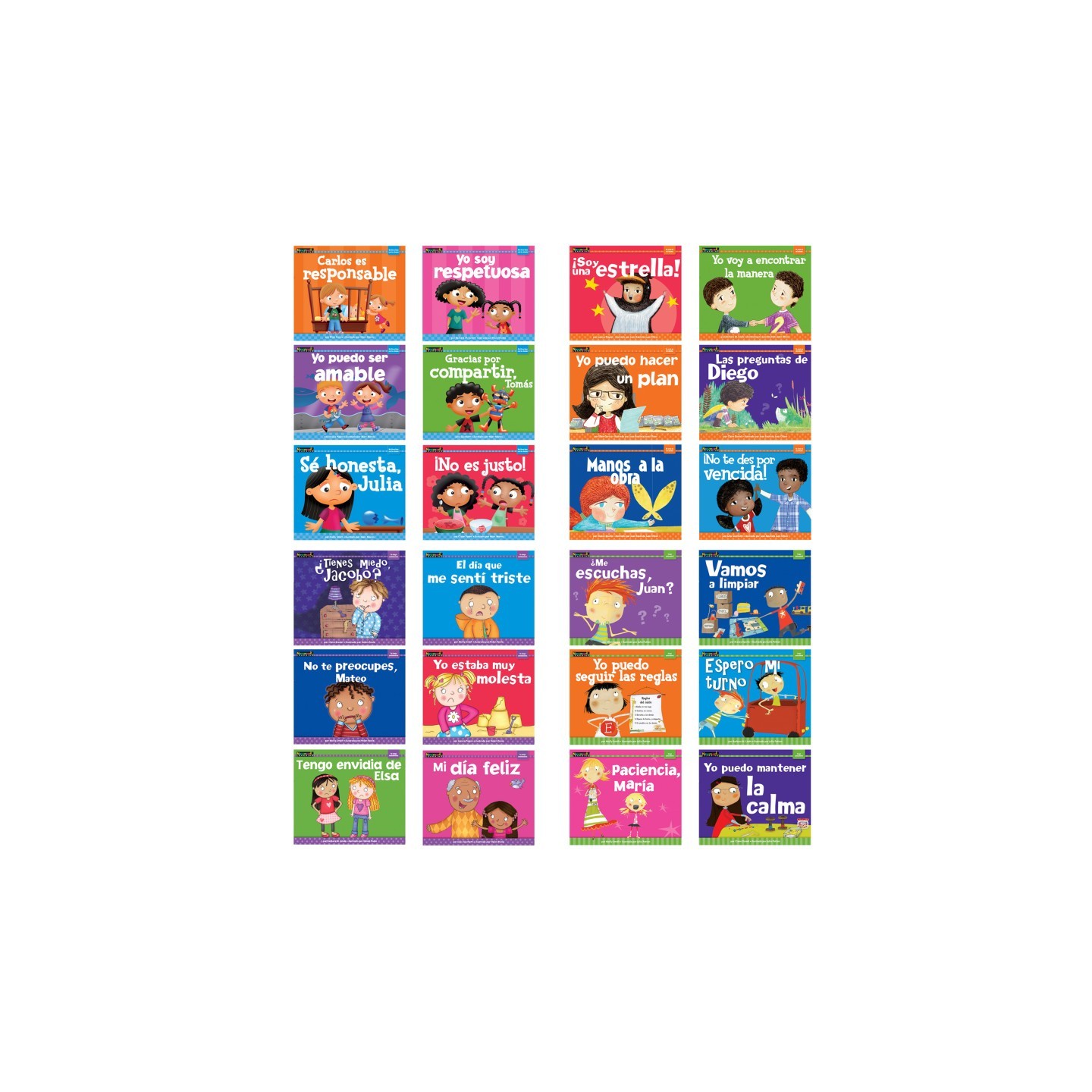 Newmark Learning MySELF Reader Set, Spanish, Set of 24 Books