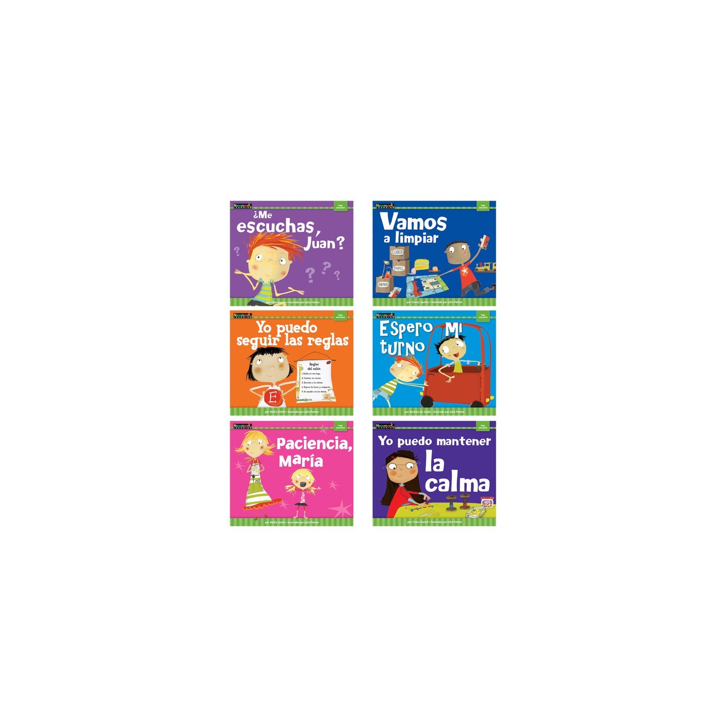 Newmark Learning MySELF Readers: I Am in Control of Myself, Small Book, Spanish, Set of 6