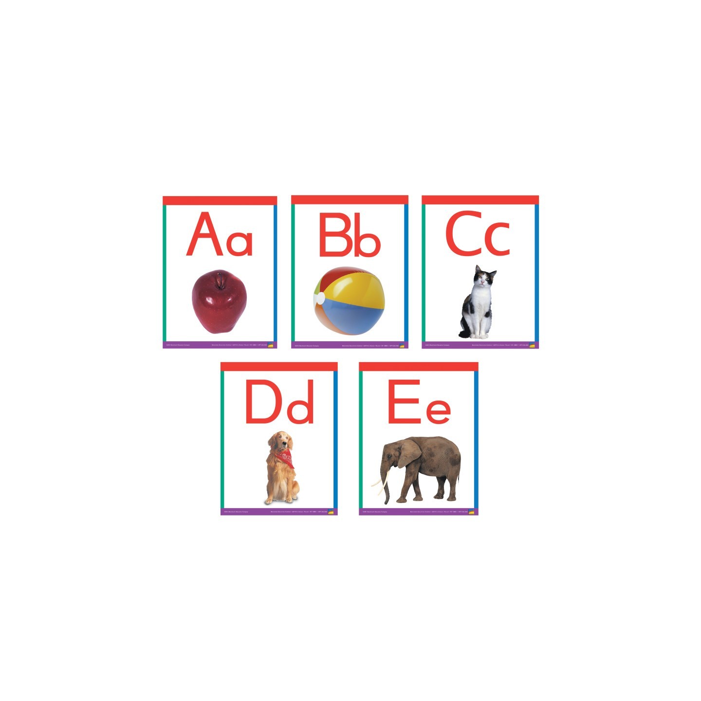 Newmark Learning Alphabet Frieze Cards