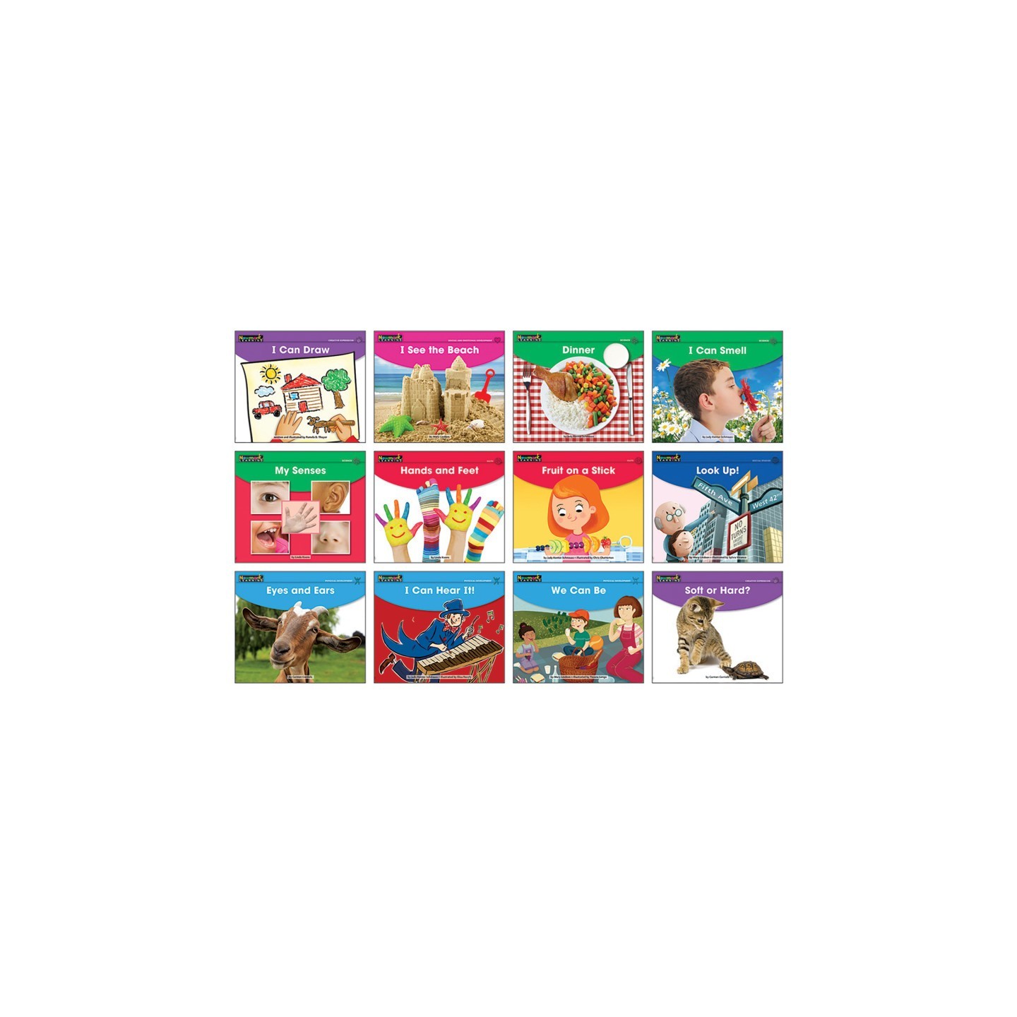 Newmark Learning Early Rising Readers My Five Senses Theme Set