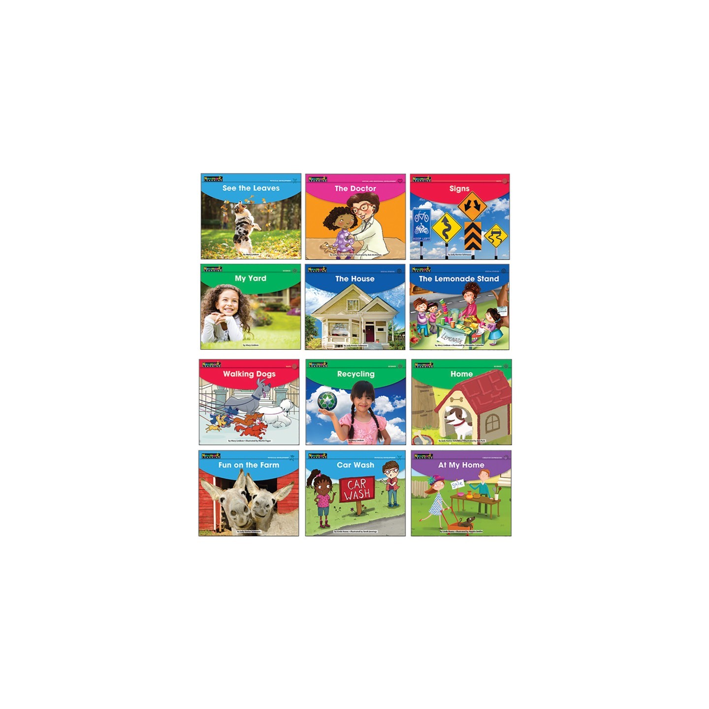 Newmark Learning Early Rising Readers My Neighborhood Theme Set