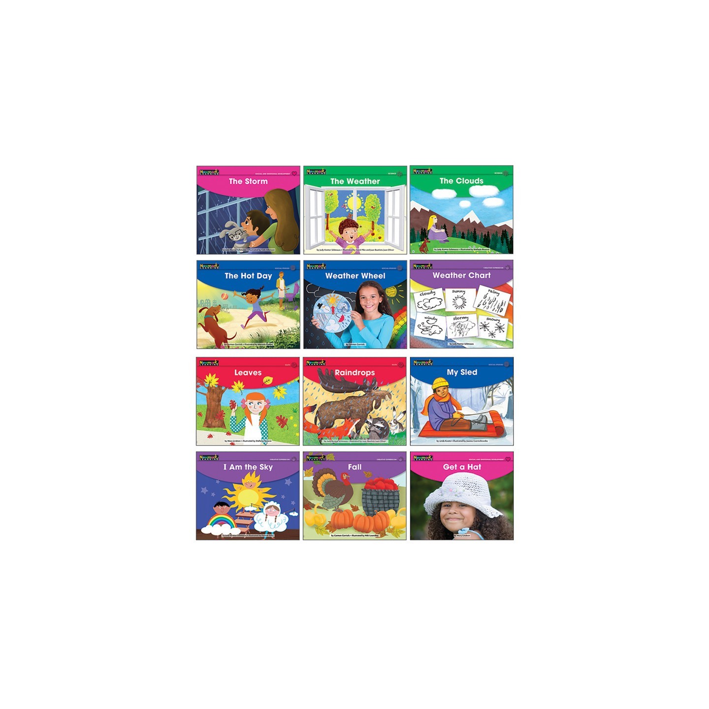 Newmark Learning Early Rising Readers Weather Theme Set