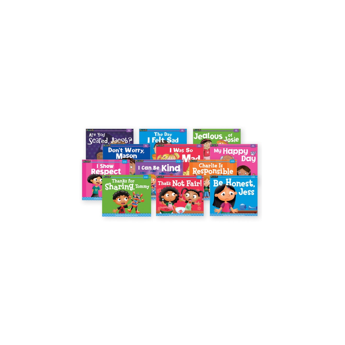 Newmark Learning MySELF: Feelings and Cooperation Readers 12-Book Set