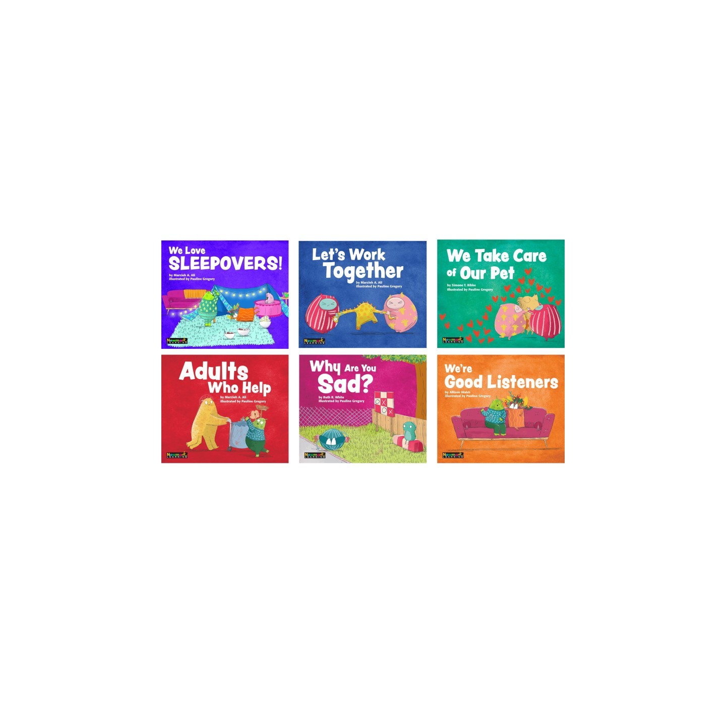 Newmark Learning MySELF Readers: I Build Positive Relationships, Small Book 6pack, English