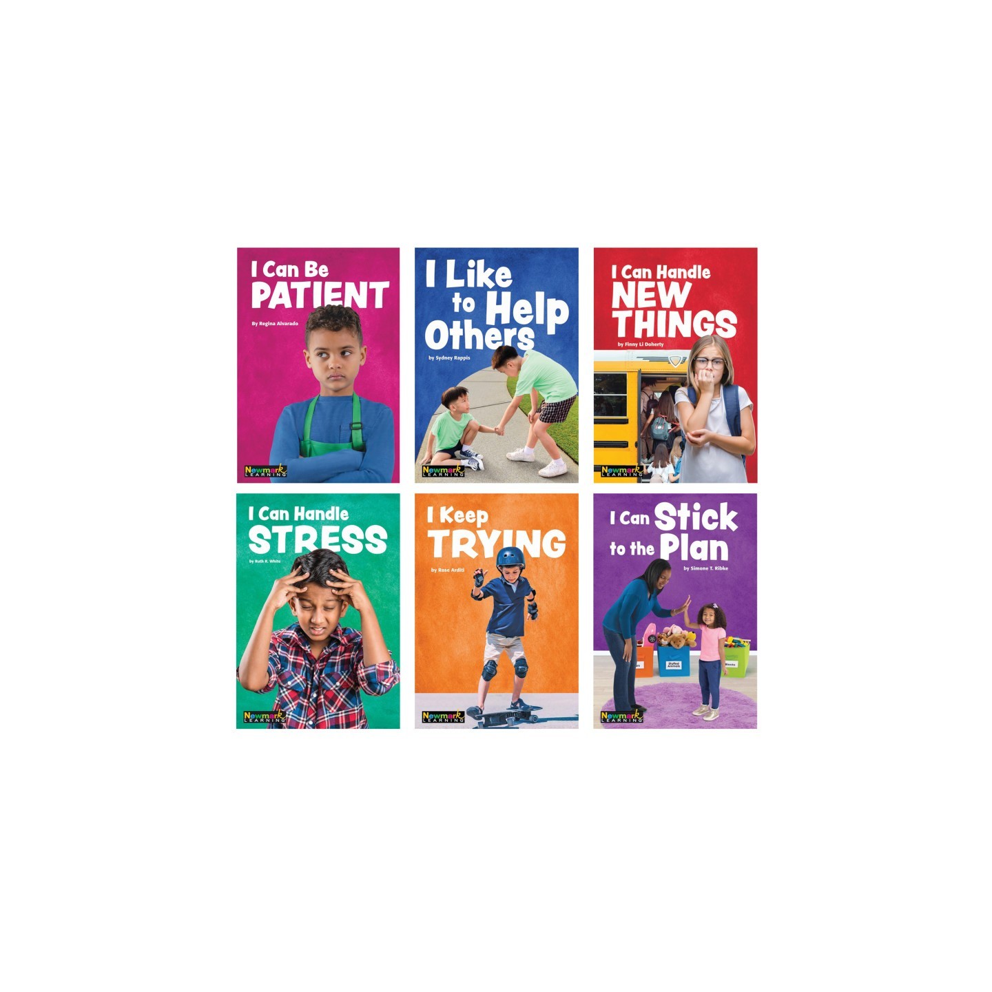 Newmark Learning MySELF Readers: I Can Manage Myself and Set Goals, Small Book 6pack, English