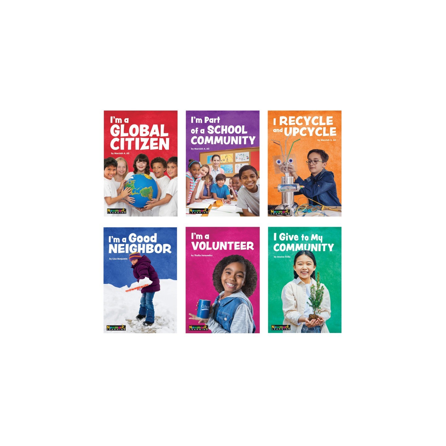 Newmark Learning MySELF Readers: I Am a Responsible Community Member, Small Book 6pack, English